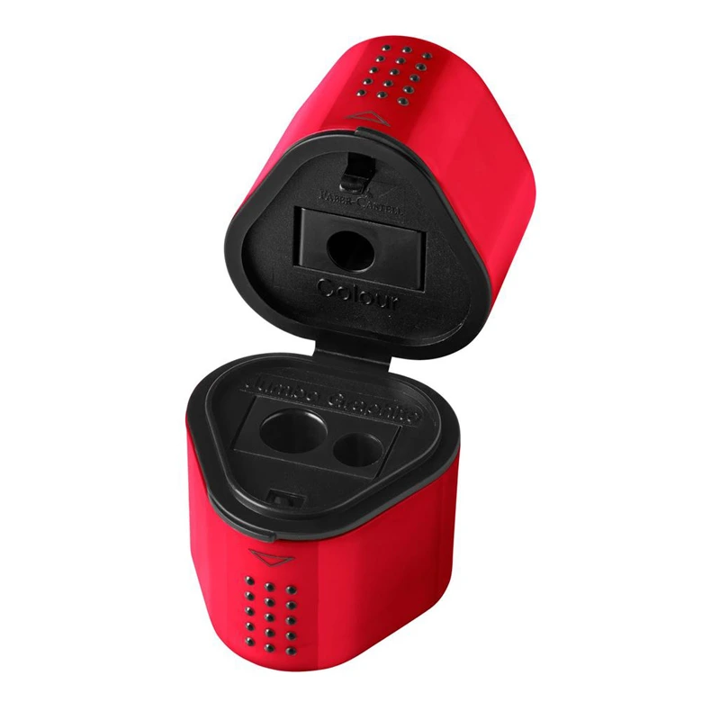 Faber-Castell Trio Sharpening Box Sharpener (red).webp