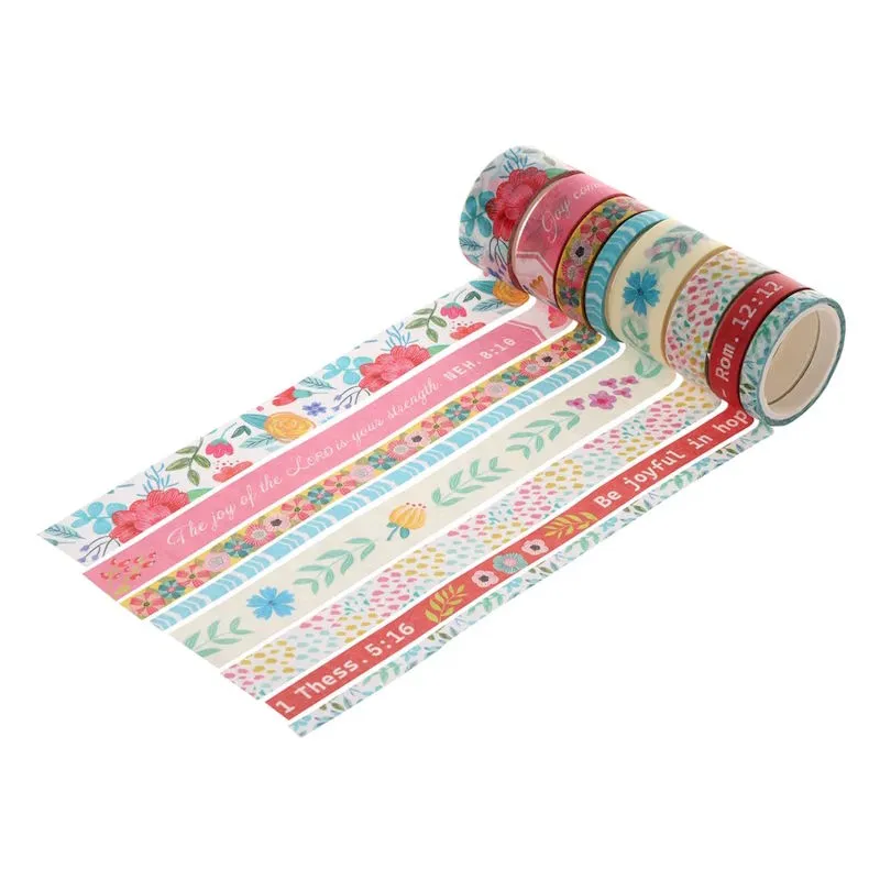The Joy of the Lord Washi Tape Set (8 rolls) (WTP021) (1).webp