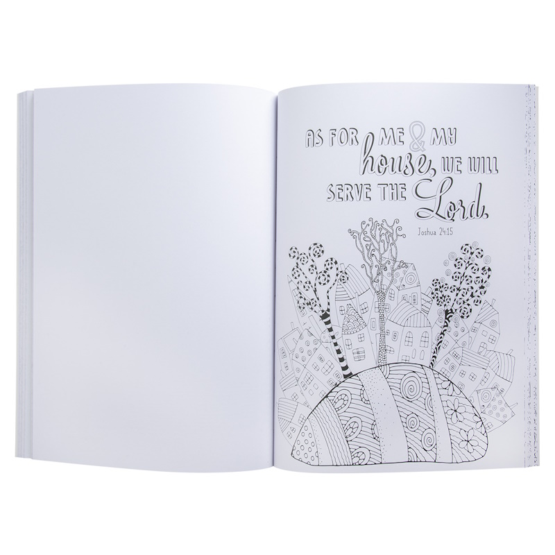Peaceful Moments Adult Colouring Book