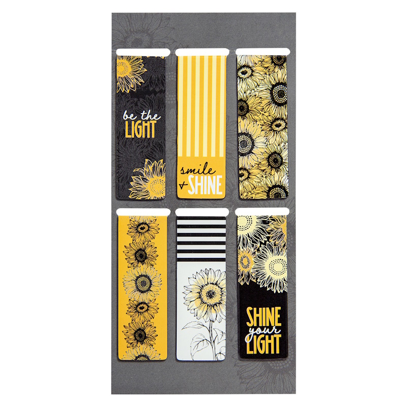 Sunshine Magnetic Page Marker (6) (MGB094)