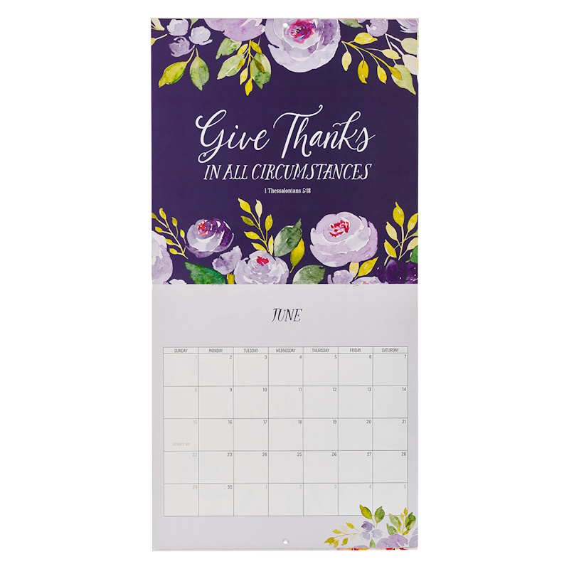 She is Clothed with Strength & Dignity Calendar 2025