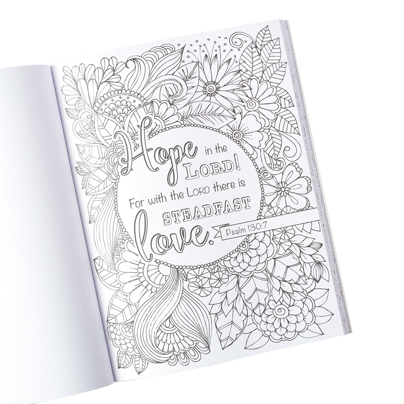 Peaceful Moments Adult Colouring Book