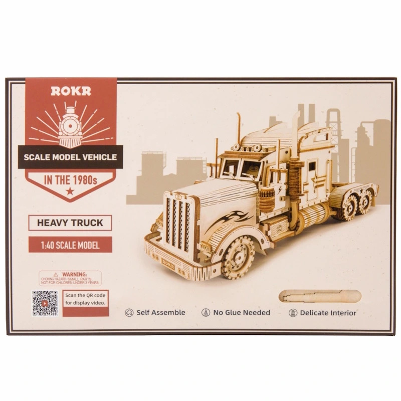 Robotime Heavy Truck Scale Model (1 40 scale) (1).webp
