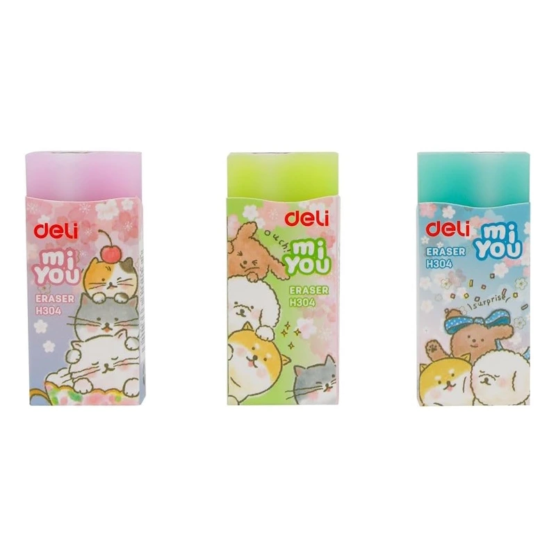 Deli Mi You Eraser Small (each, assorted)