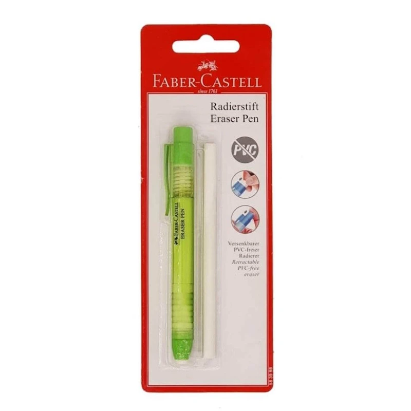 Faber-Castell Eraser Pen (+ refill) (assorted)