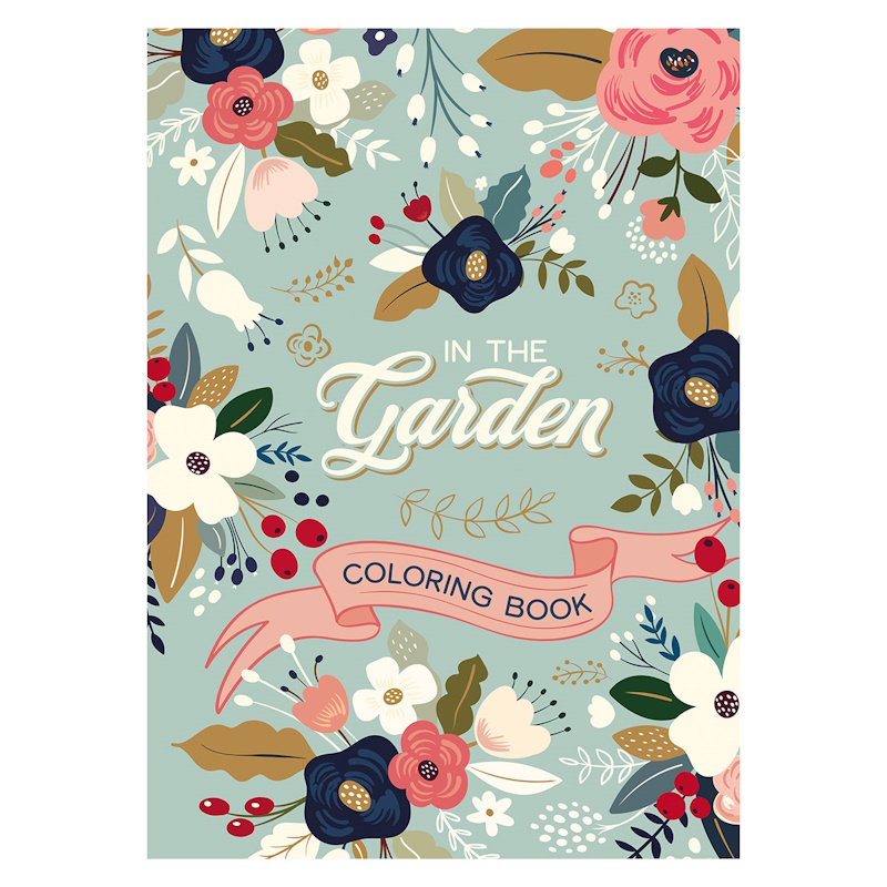 In the Garden Adult Colouring Book (XCLR090)