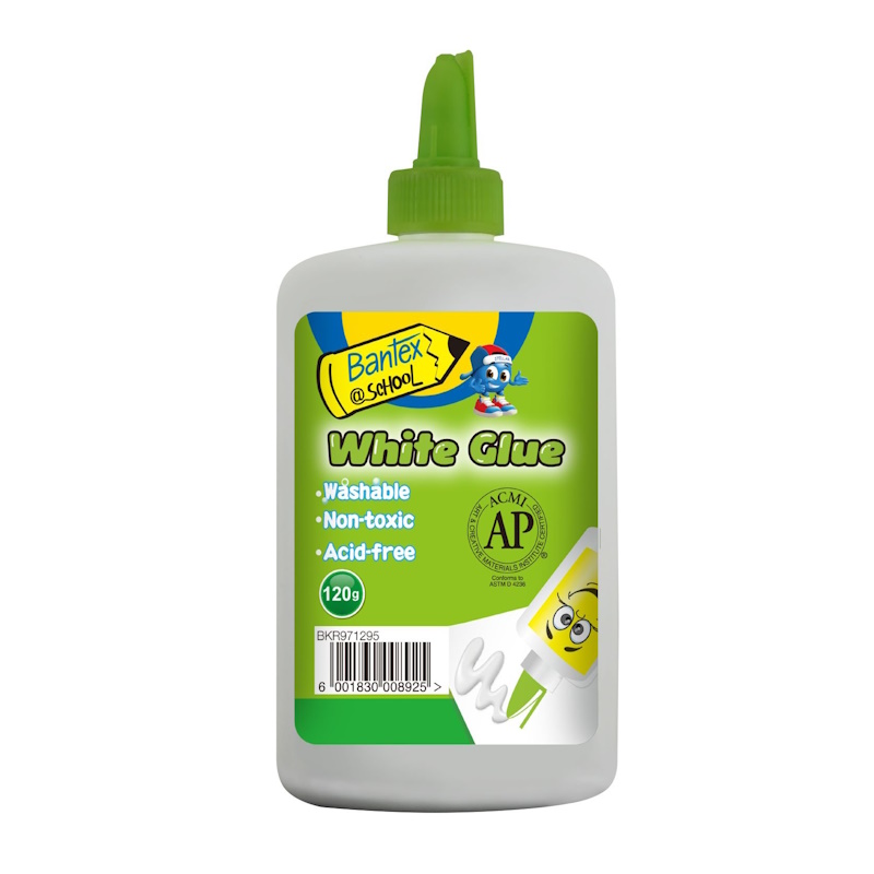 Bantex White Glue 120g