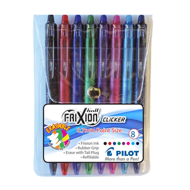 Pilot Frixion Clicker (wallet of 8)