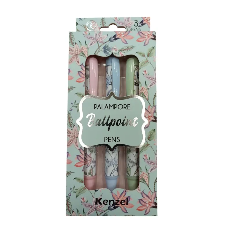 Kenzel Palampore Ballpoint Pen Set (3) (BPF25305)