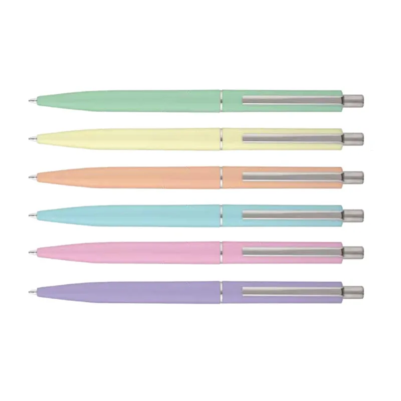 Luxor Crux Pastel Ball Pen 1.0 Assorted (black)