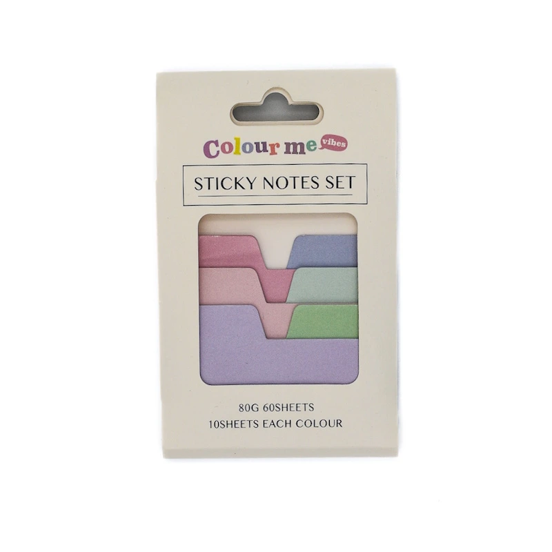 Colour Me Vibes Sticky Notes Tab Set (6 colours) (8094)