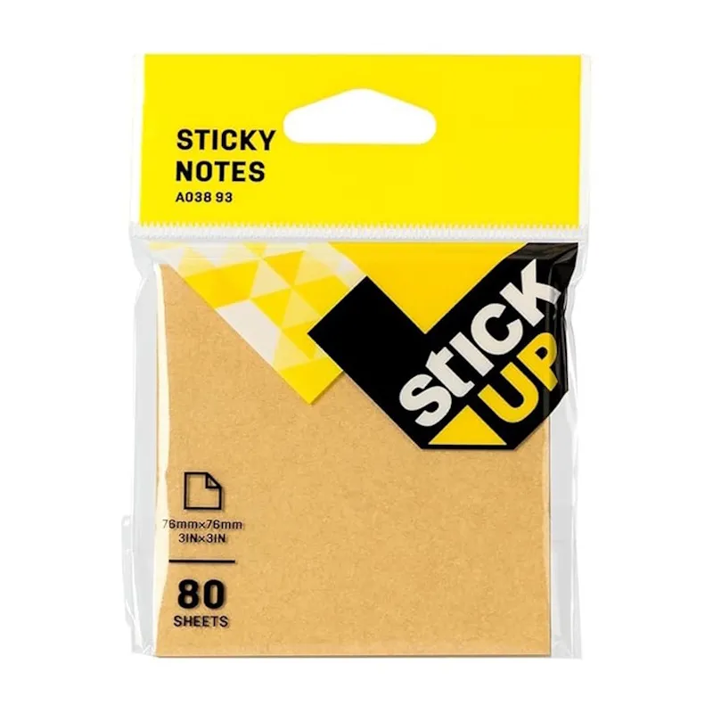 Deli Monochromatic Colour Sticky Note 76 x 76mm (80)