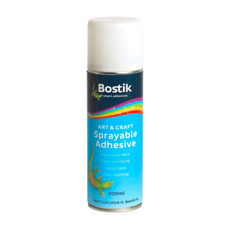 Bostik Art & Craft Sprayable Adhesive Glue 200ml