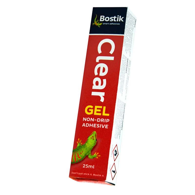 Bostik Clear Gel All Purpose Adhesive Glue 25ml