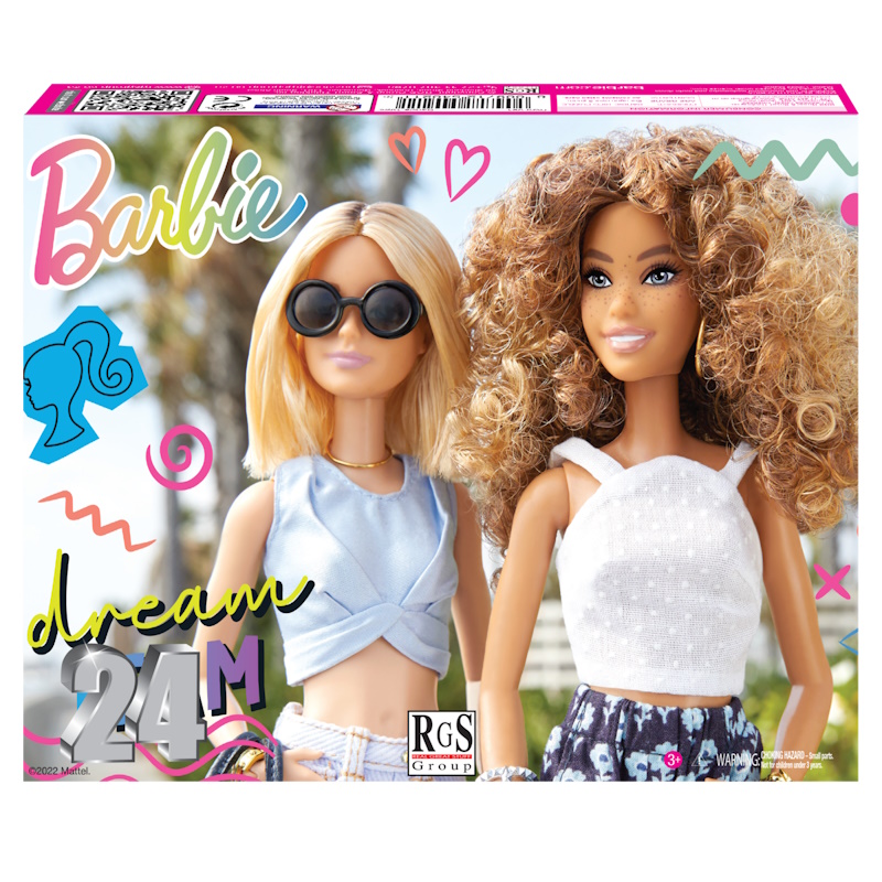 Barbie Dream Team Cardboard Puzzle (24 pieces)
