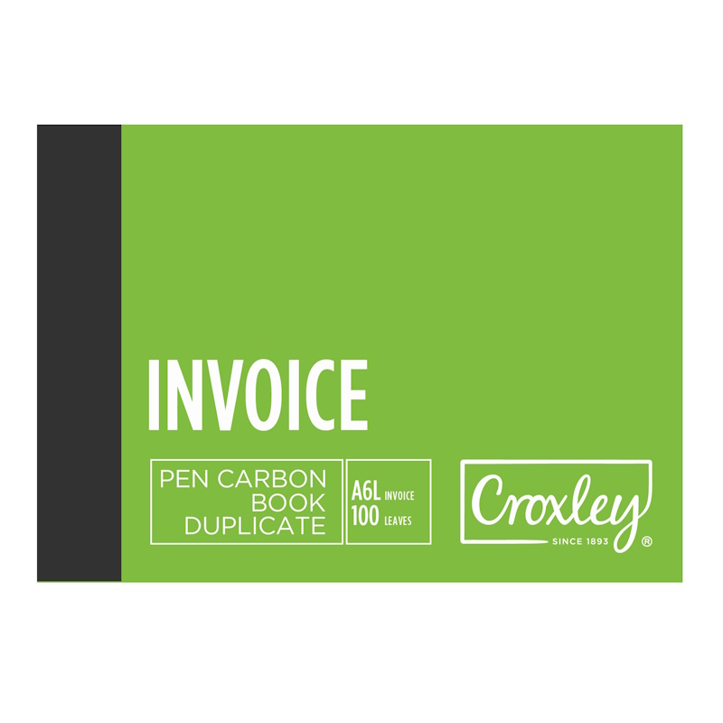 Croxley Duplicate Invoice Book A6 (JD16BO)