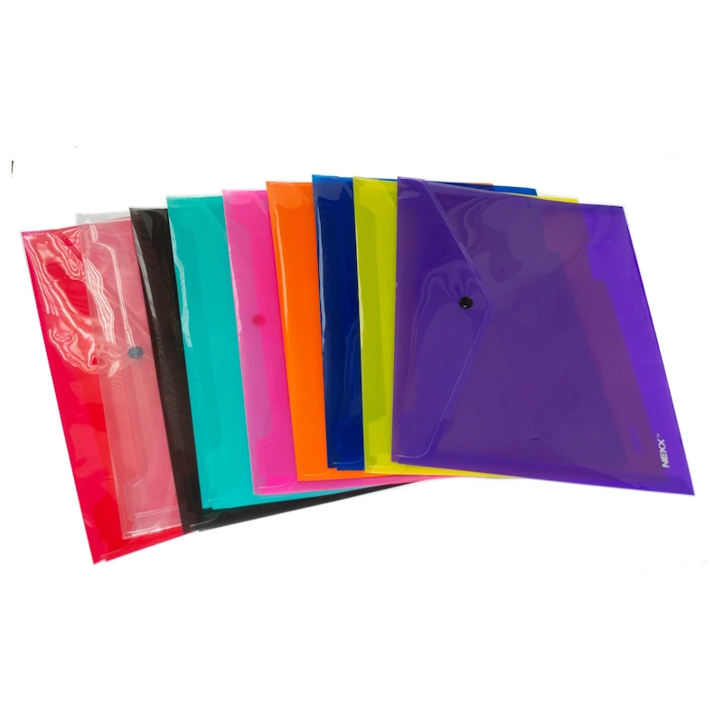 Nexx Button Envelope PP A4 (black)