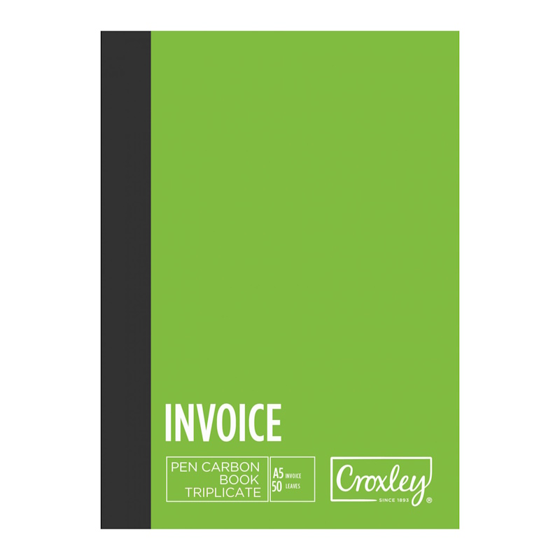 Croxley Triplicate Invoice Book A5 (JD66BO) (50)