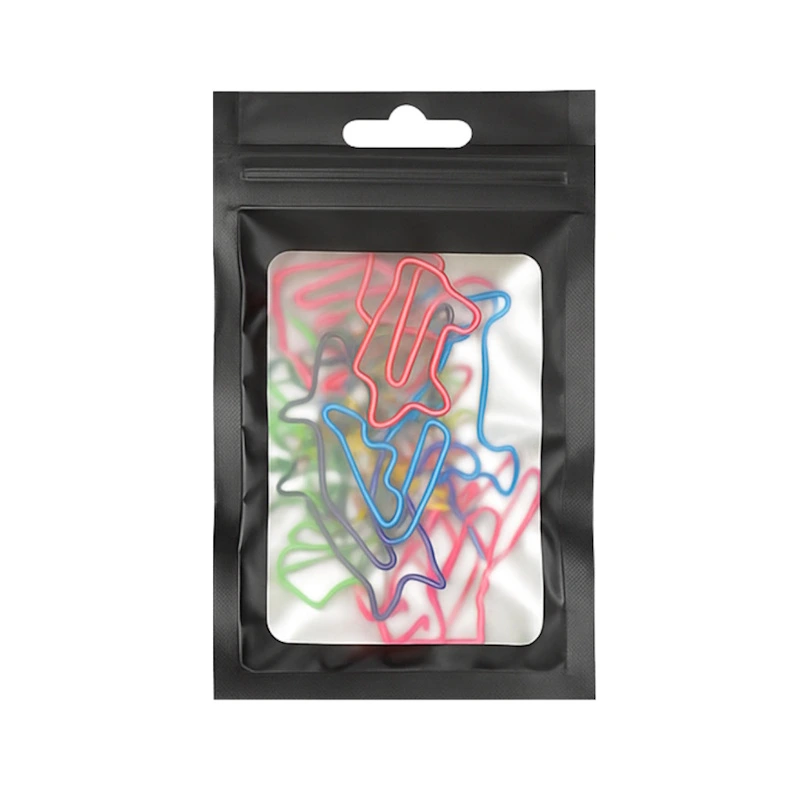 Shaped Coloured Paper Clips (20)
