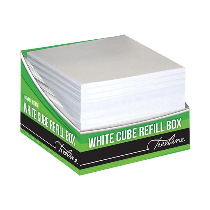 Treeline Cube Refill 9cm x 9cm 500 sheets (white)