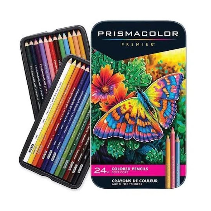 Prismacolor Premier Colour Pencils Tin (24)