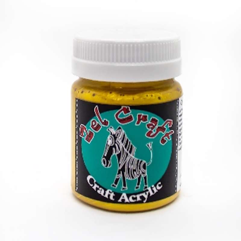 Zel Craft Acrylic Paint 60ml (gold)