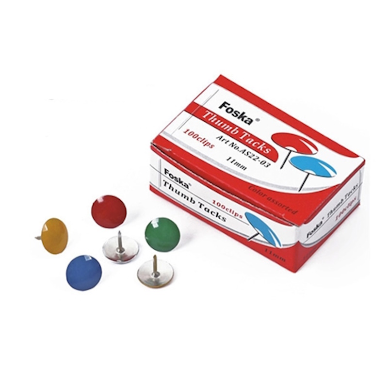 Nexx Coloured Drawing Pins (100)