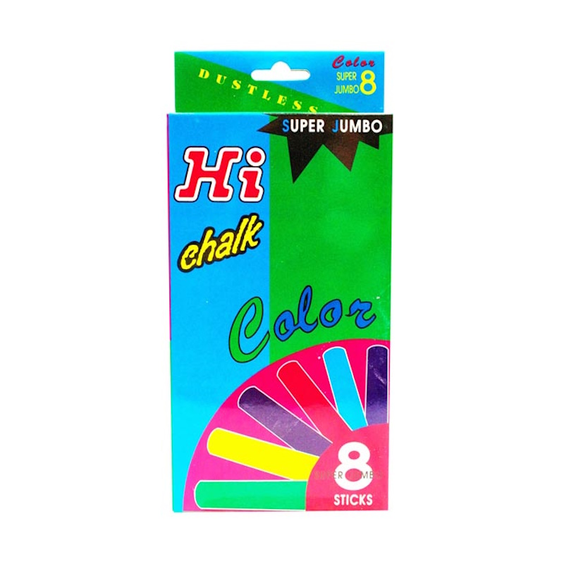 Hi Chalk Coloured Sidewalk Chalk (8)