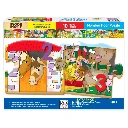 Number Floor Wooden Puzzle (10 pieces)