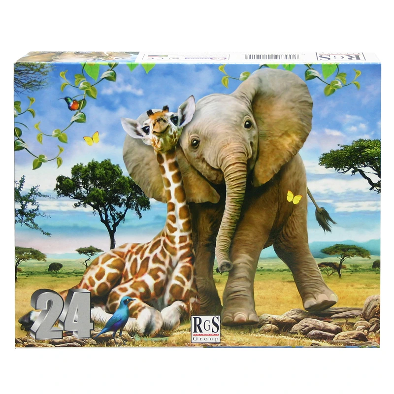 Best Pals Cardboard Puzzle (24 pieces)