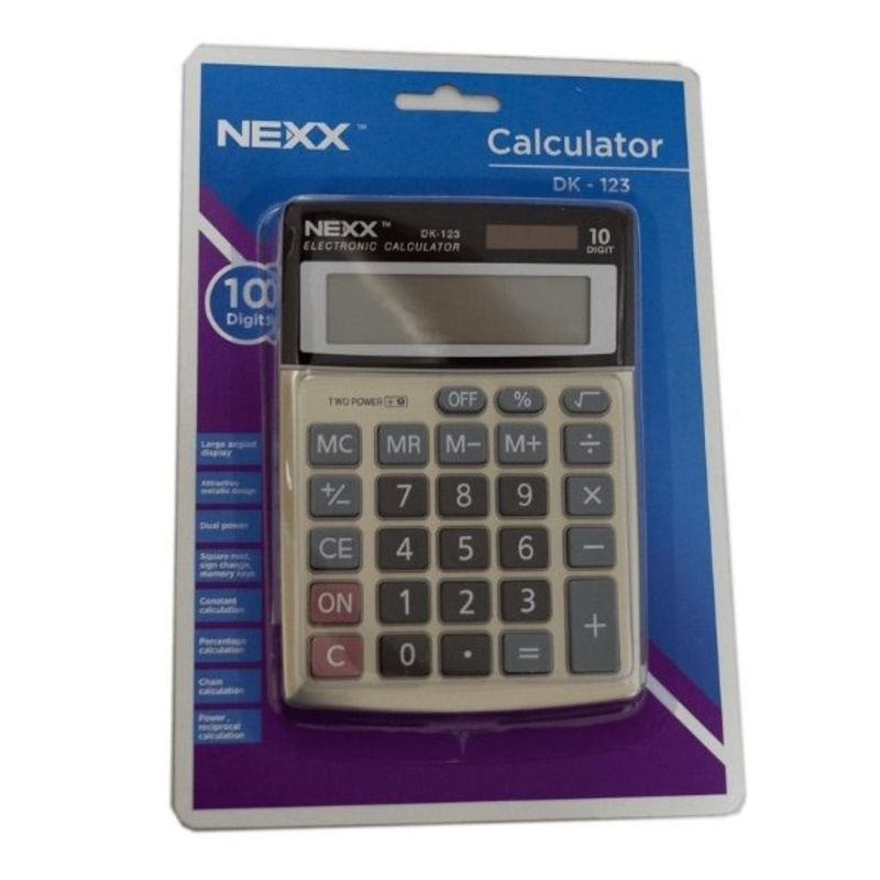 Nexx DK-123 Calculator 10 Digit
