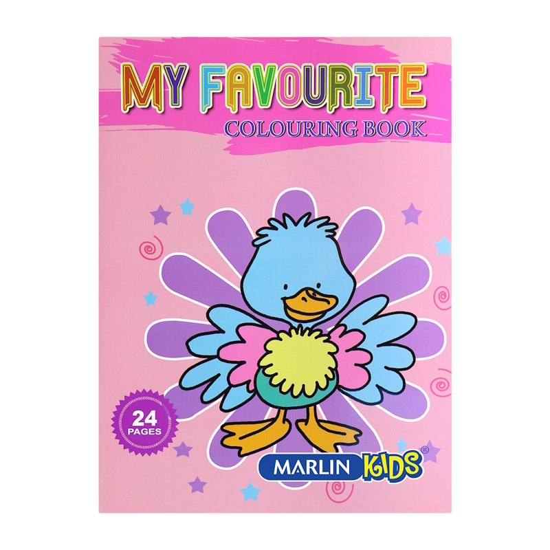 Marlin Kids Colouring Book (24 pages)
