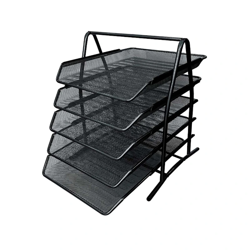 SDS 5 Tier Letter Tray Set M755 (black)