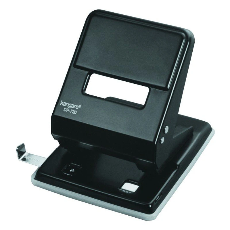 Kangaro Medium 2 Hole Punch DP-720 (black)