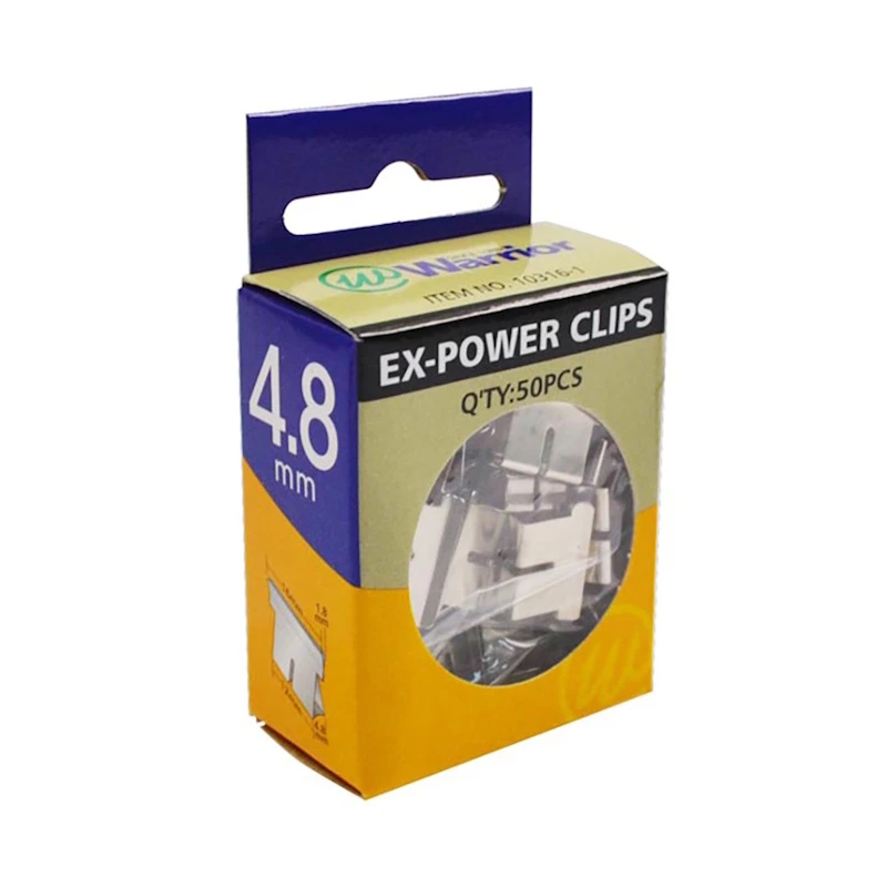 Warrior Nalclips 4.8mm (50)