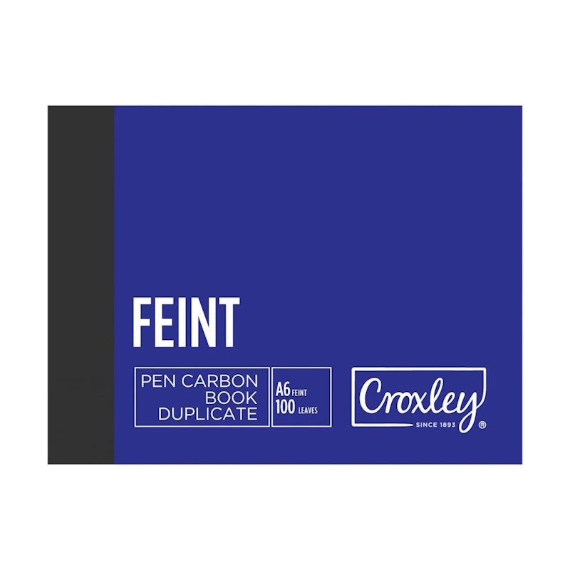 Croxley Duplicate Feint Margin Book A6+ (JD11)