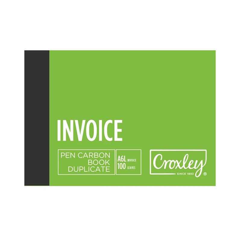 Croxley Duplicate Invoice Book A6 (JD16BO)