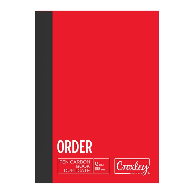Croxley Duplicate Order Book A5 (JD22PS) (100)