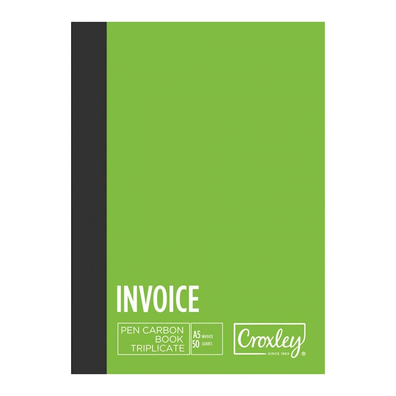 Croxley Triplicate Invoice Book A5 (JD66BO) (50)