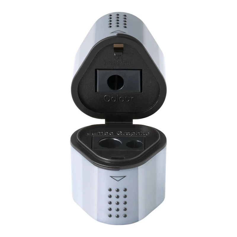 Faber-Castell Trio Sharpening Box Sharpener (silver)