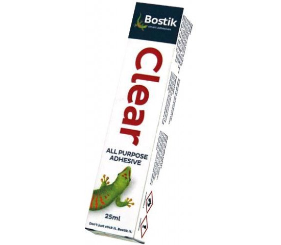 Bostik Clear All Purpose Adhesive Glue 25ml