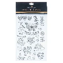 Colouring Bible Journaling Stickers Afrikaans (6 sheets) (STC006)