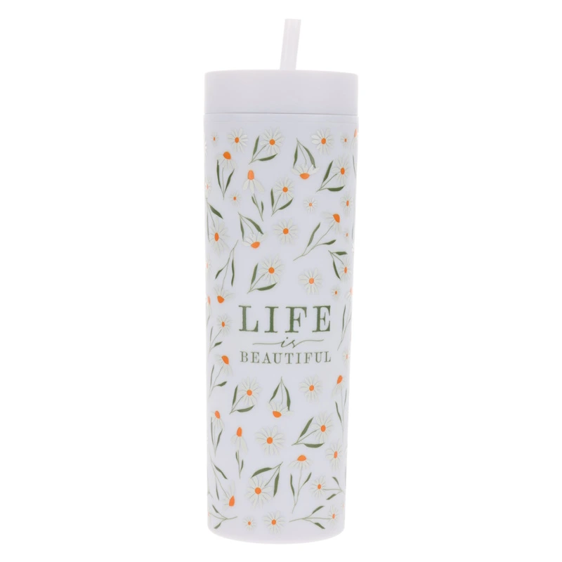 Life is Beautiful Plastic Tumbler (TBR004)