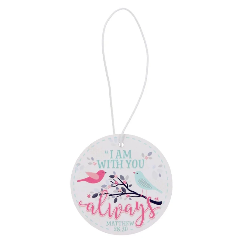 I Am With You Always Car Air Freshener (AIR002)