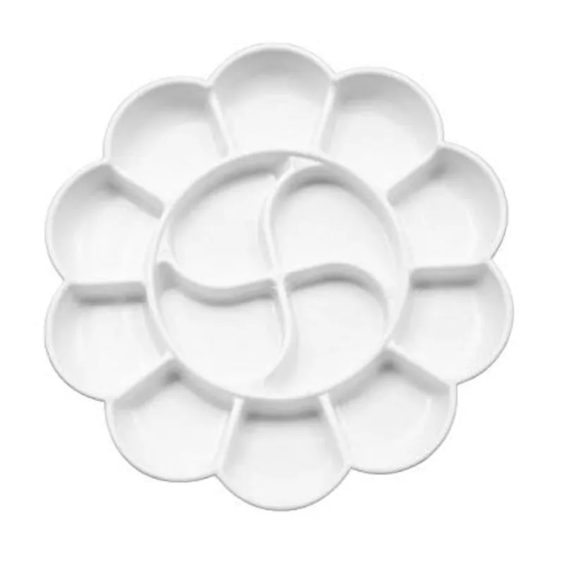 TechnoArt Colour Mixing Palette Flower Large (ø190mm)