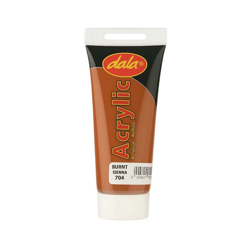 Dala Acrylic Paint (burnt sienna #704) (75ml)
