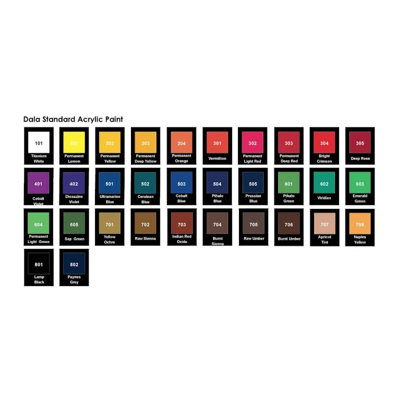 Dala Acrylic Paint (cobalt violet #401) (75ml)