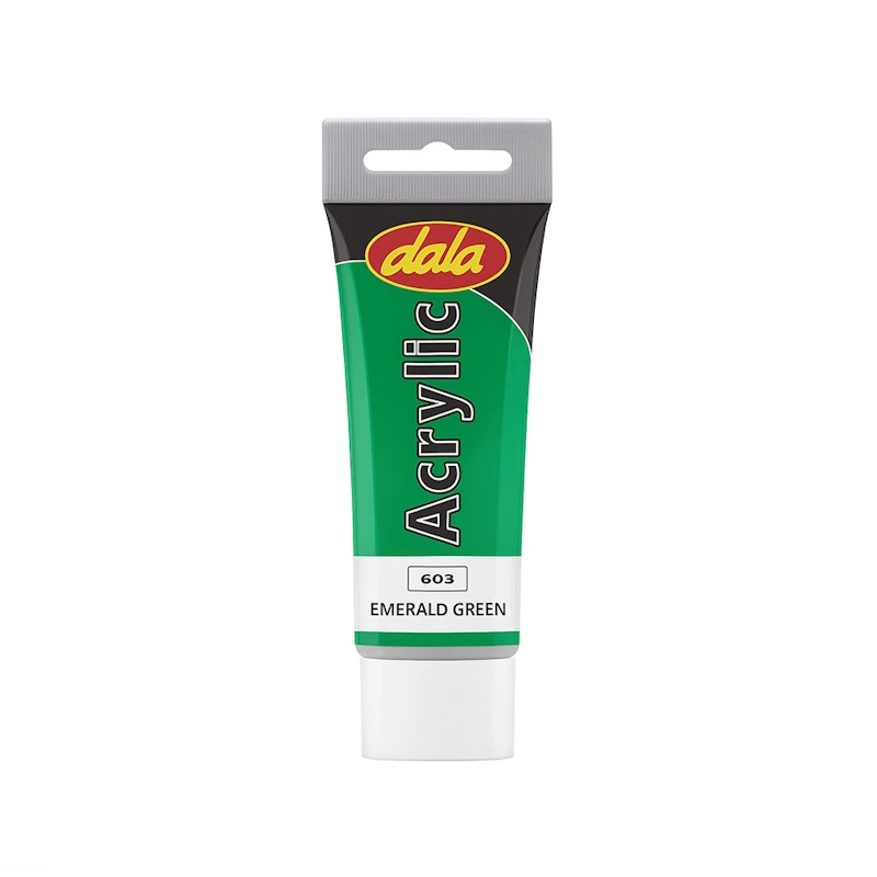 Dala Acrylic Paint (emerald green #603) (75ml)