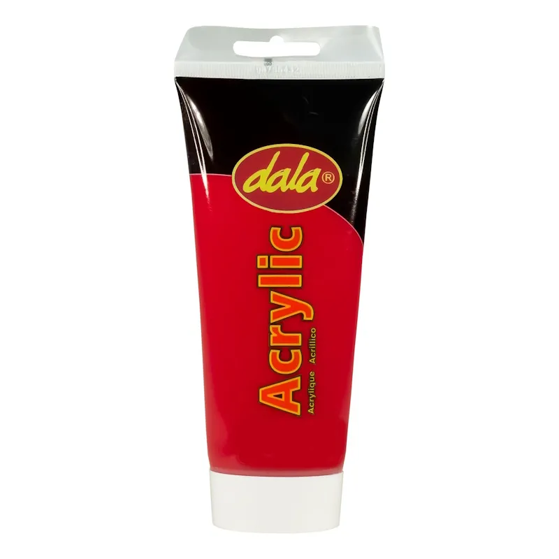 Dala Acrylic Paint (permanent deep red #303) (200ml)