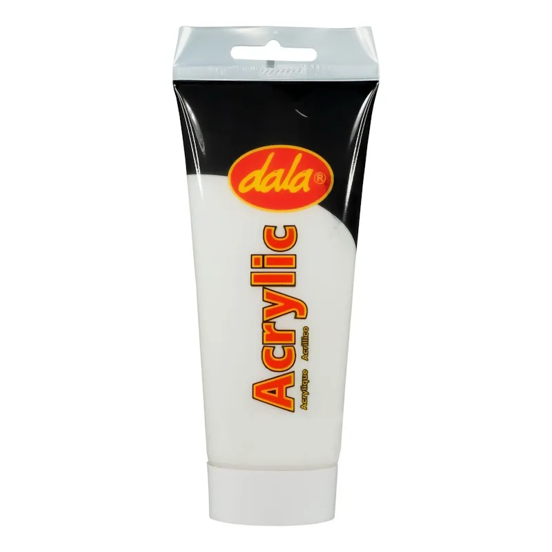 Dala Acrylic Paint (titanium white #101) (200ml)